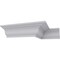 Ekena Millwork 3"H x 3 1/2"P x 4 3/8"F x 94 1/2"L Bedford Smooth Crown Moulding MLD03X03X04BE - alternate 7